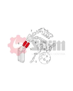 Gaine de suralimentation SEIM Ref : 981131