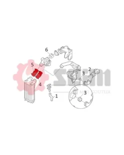 Gaine de suralimentation SEIM Ref : 981131