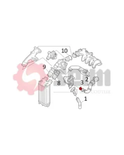 Gaine de suralimentation SEIM Ref : 981125
