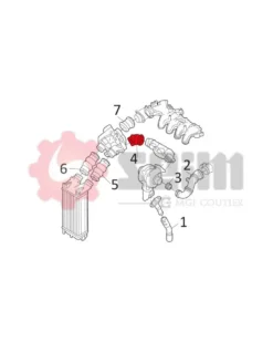Gaine de suralimentation SEIM Ref : 981122