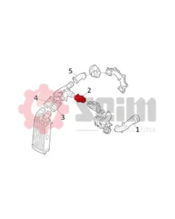 Gaine de suralimentation SEIM Ref : 981121