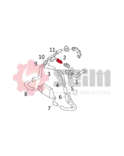 Gaine de suralimentation SEIM Ref : 981121