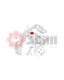 Gaine de suralimentation SEIM Ref : 981120