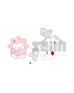 Gaine de suralimentation SEIM Ref : 981117