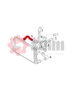 Gaine de suralimentation SEIM Ref : 981050