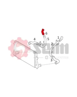 Gaine de suralimentation SEIM Ref : 981047