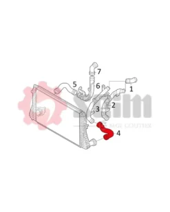 Gaine de suralimentation SEIM Ref : 981045