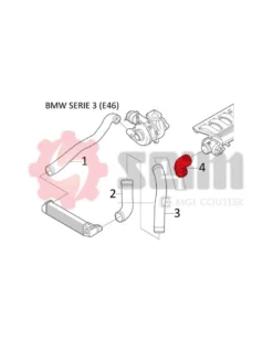 Gaine de suralimentation SEIM Ref : 981091