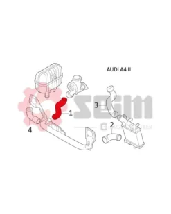 Gaine de suralimentation SEIM Ref : 981073