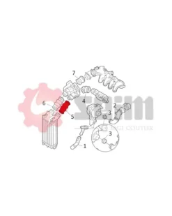 Gaine de suralimentation SEIM Ref : 981134