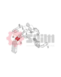 Gaine de suralimentation SEIM Ref : 981134
