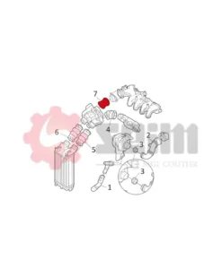 Gaine de suralimentation SEIM Ref : 981114