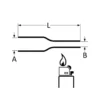 Gaine thermorétractable, ø3.2 x 100 mm (1.6 x 100 après rétreint), 10 pcs - Restagraf