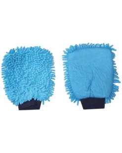 Gant de lavage voiture, rasta bleu - Karzhan