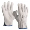 Gants de travail en cuir, fleur de bovin, taille 9 – Sodise