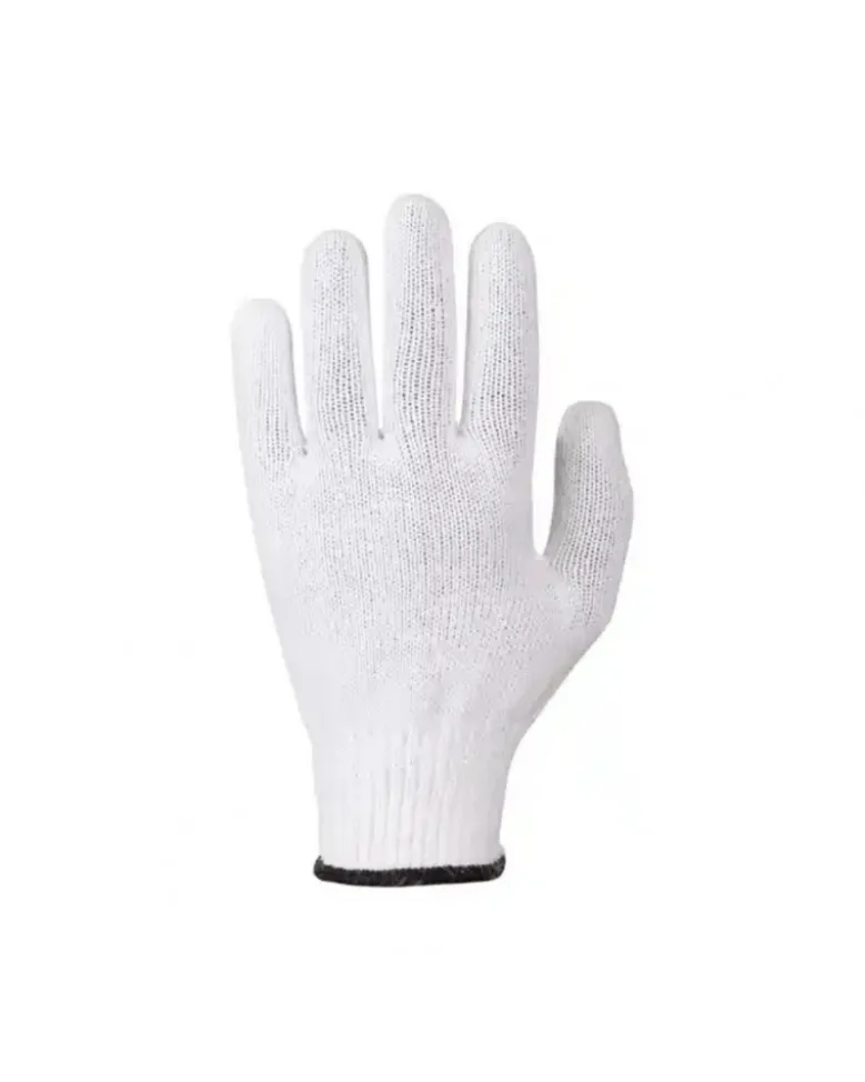 Gants de travail, à pois bleus, 12 paires, taille XL - Mercator