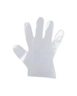 Gants jetables, ambidextres 0,12mm transparent, 100 pcs – Sodise