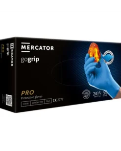 Gants nitrile, bleu, taille L, x50 - Mercator