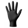 Gants nitrile, noir, taille L, x100 - Mercator