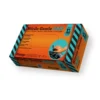 Gants nitrile, orange, taille XL, x50 - Rubberex