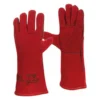 Gant soudeur, croute-double, rouge - Sodise