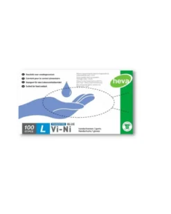Gants vinyle / nitrile , taille L x100 - Heva