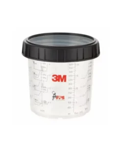 Godet, bague de serrage, PPS, 650ml - 3M