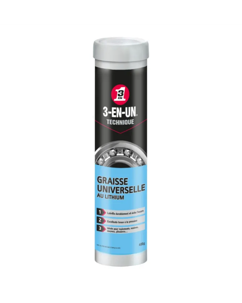 Graisse universelle, lithium, 400g - 3-EN-UN