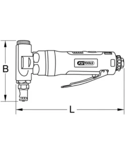 Grignoteuse pneumatique, (515.3050) - KS Tools