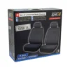 Housses de siege avant universelle noir venise (4pcs) - Car +
