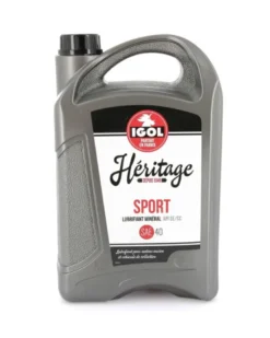 Huile moteur, Héritage Sport 40, 5L - IGOL