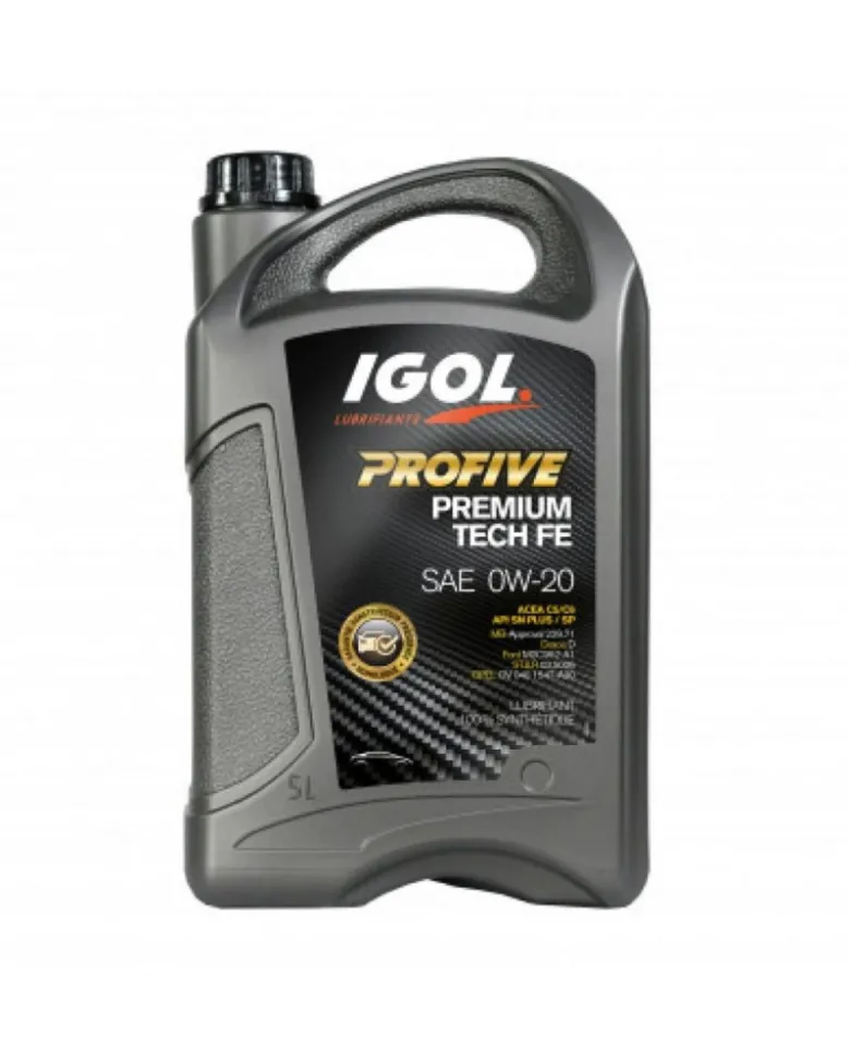Huile moteur, profive ultra tech, FE 0W-20, 5L - IGOL
