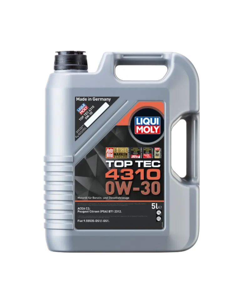 Huile moteur, TOP TEC 4310, 0W30, 5l - Liqui Moly