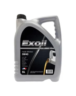 Huile Moteur 5W40, A3 / B4 multigrades, 5L - Exoil