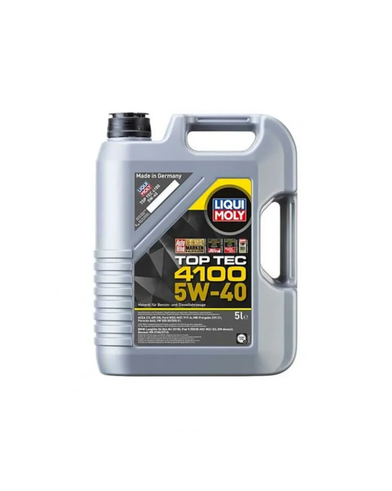 Huile moteur, 5W40, antifriction, TOP TEC 4100, 5L - Liqui Moly