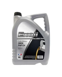 Huile Moteur 5W30, C4 FAP, 5L - Exoil