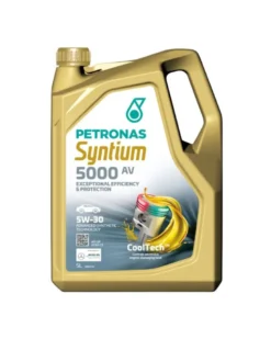 Huile moteur, 5w30, diesel, essence, 5000 AV, 5 L - PETRONAS