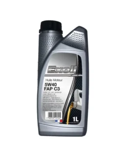 Huile moteur, 5w40 FAP C3, 1L - Exoil