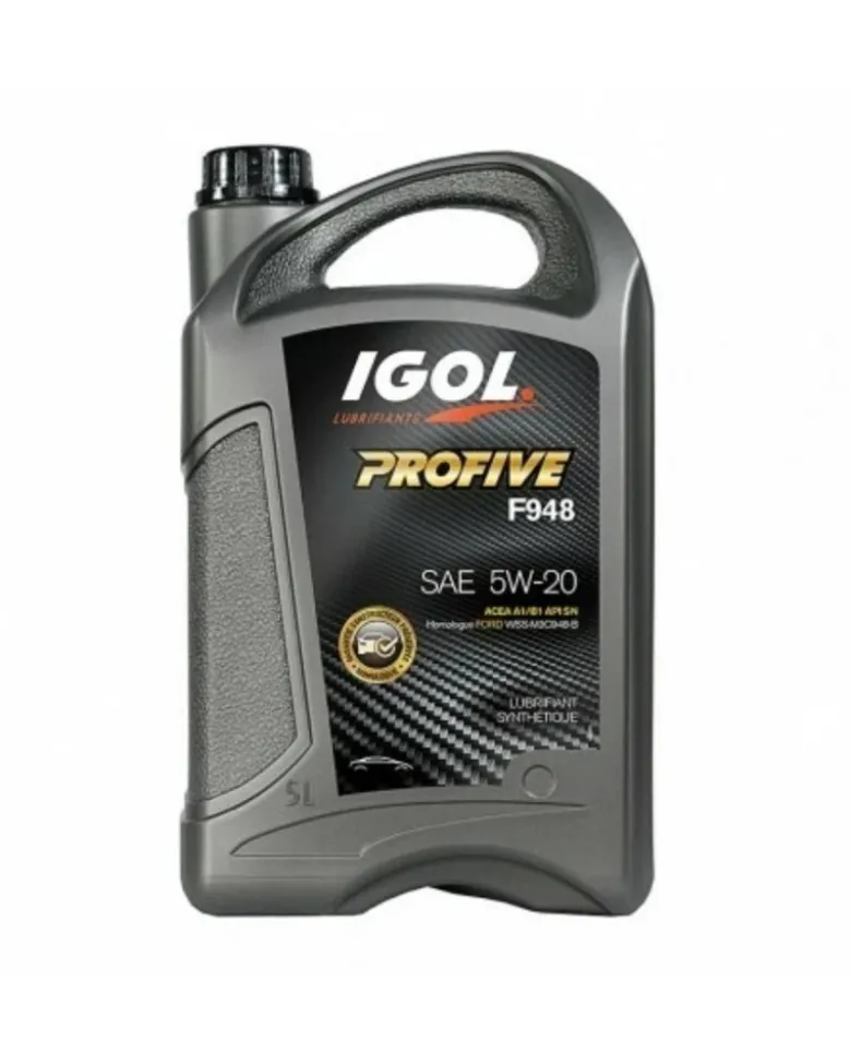 Huile moteur 5W20, profive F948, 5L - IGOL