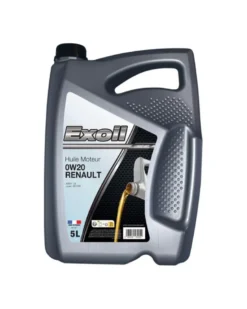 Huile moteur, 0W20 Renault, 5L - Exoil