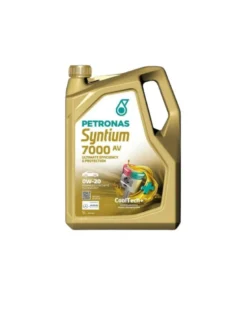 Huile moteur, 0W20 Syntium, 7000 AV, 5L - Petronas