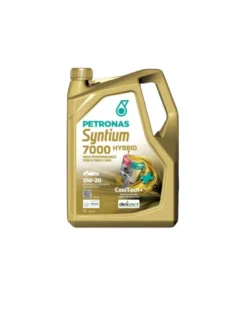 Huile moteur, 0W-20 Syntium, 7000 hybrid, 5L - Petronas