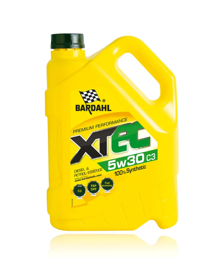 Huile moteur 5W30 - XTEC 100% synthèse C3 5L - Bardahl