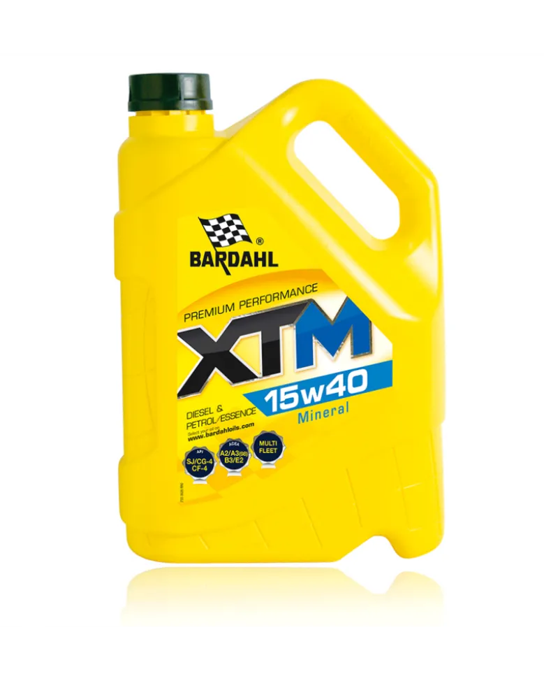 Huile 15W40 XTM Minérale A3/B3 5L - Bardahl