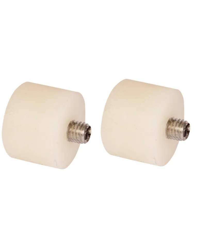 Jeu de deux embouts nylon pour maillet à tête 35 mm - KSTOOLS