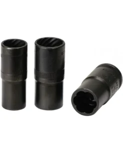 Jeu de douilles à chocs écrous abîmés 1/2, (17, 19, 21mm) - KSTOOLS