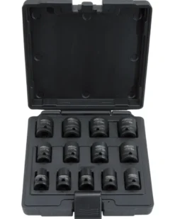 Jeu de douilles à chocs 12 pans 1/2, (13pcs) - KSTOOLS