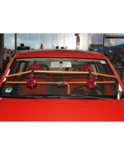 Jeu de ventouses double pour vitre ou pare-brise et sangle KSTOOLS