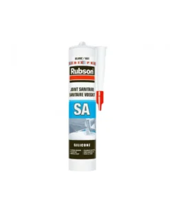 Joint sanitaire, robinetterie, blanc 300ml - Rubson