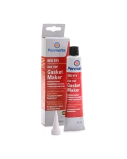 Joint silicone haute température, rouge, 80 ml - Permatex